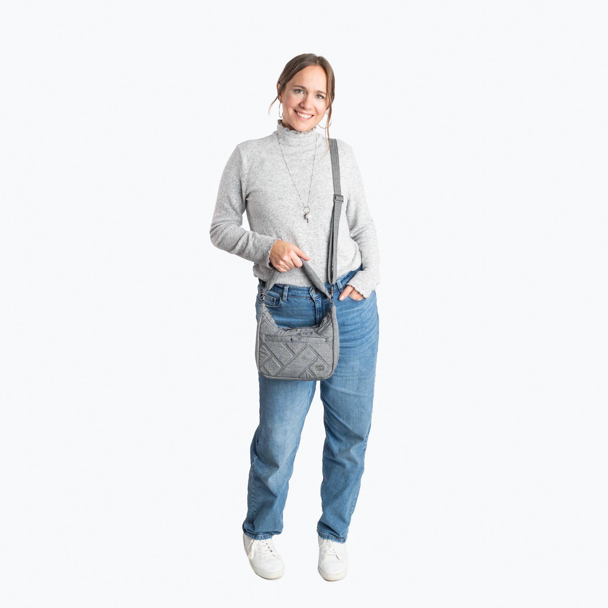 Scamper Convertible Crossbody with Shoulder Strap - - Scamper_BagProportions_02